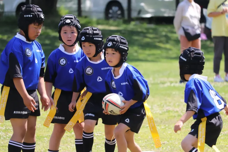 春季東京都ミニラグビー交流大会（低学年試合）